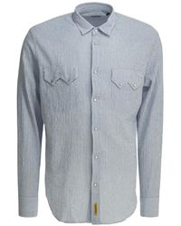 B.D. Baggies - Rodeo Seersucker-Stripe Shirt - Lyst