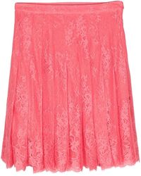 Ermanno Scervino - Corded-lace Pleated Skirt - Lyst