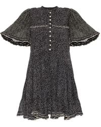 Isabel Marant - Daynia Polka-Dot Mini Dress - Lyst