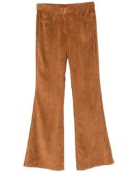 Moncler - Corduroy Flared Trousers - Lyst