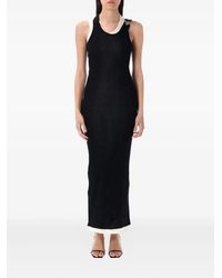 Jean Paul Gaultier - Ribbed Cotton Dress - Lyst