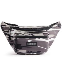 Balenciaga - Explorer Camouflage-print Belt Bag - Lyst