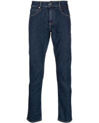 Calvin Klein - Halbhohe Slim-Fit-Jeans - Lyst