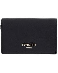 Twinset - Logo-Lettering Wallet - Lyst