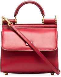 Dolce & Gabbana - Mini Sicily 58 Leather Top-handle Bag - Lyst
