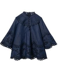 Zimmermann - Mahon Denim Top - Lyst