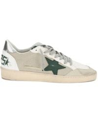 Golden Goose - Ball Star Lace-Up Sneakers - Lyst