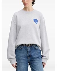 HUGO - Heart-Logo Sweatshirt - Lyst