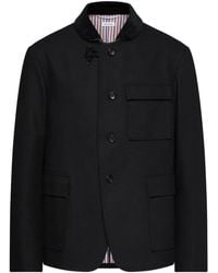 Thom Browne - Chaqueta con bolsillo de parche - Lyst