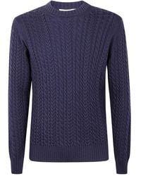 FILIPPO DE LAURENTIIS - Pull En Maille Torsadée - Lyst