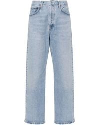 Agolde - Fran Low-rise Straight-leg Jeans - Lyst