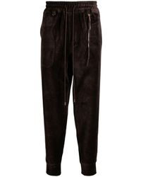 MASTERMIND WORLD - Tapered Velour Track Pants - Lyst
