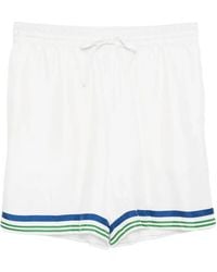 CASABLANCA - Bermuda Shorts With Laces - Lyst