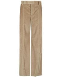 Brunello Cucinelli - Corduroy Wide-Leg Trousers - Lyst