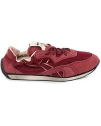 Diadora - Leather-Trim Panelled Sneakers - Lyst
