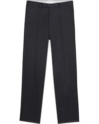 Brooks Brothers - Pressed-Crease Tapered Trousers - Lyst