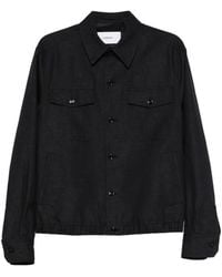 Lardini - Button Pocket Cotton Jacket - Lyst