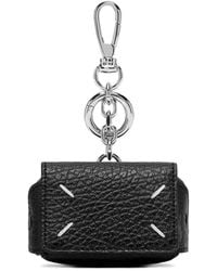 Maison Margiela - Four-Stitch Leather Keyring - Lyst