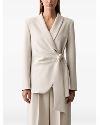 Fracomina - Blazer À Design Cache-Cœur - Lyst