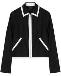 Paul Smith - Contrasting-detail Linen Jacket - Lyst