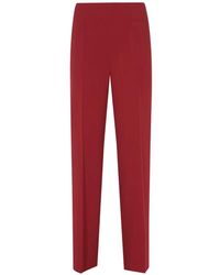 Alberta Ferretti - Straight Broek - Lyst