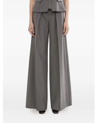 Nissa - Sequined Wide-Leg Trousers - Lyst