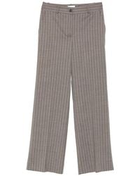 P.A.R.O.S.H. - Lassie Pinstripe-Pattern Trousers - Lyst