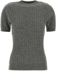 GIMAGUAS - Rina Cable-Knit Top - Lyst