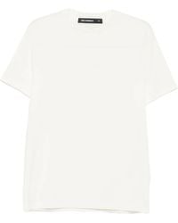 KARL LAGERFELD - Logo-Embroidered Crew-Neck T-Shirt - Lyst