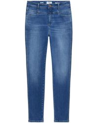 Closed - Jean Skinny À Effet Usé - Lyst