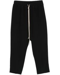 Rick Owens - Drawstring Cropped Trousers - Lyst
