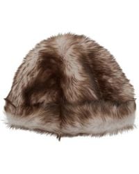 Nour Hammour - Louve Shearling Hat - Lyst
