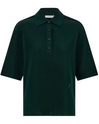 Ferragamo - Polo With Embroidered Logo - Lyst