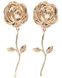 Magda Butrym - Orecchini Con Rosa - Lyst