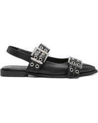 GISÉL MOIRÉ - Saturno Ballet Flats - Lyst
