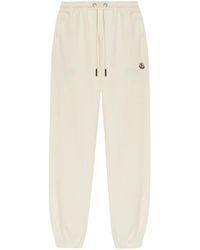 Moncler - Logo Cotton Sweatpants - Lyst