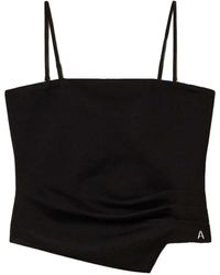 Twinset - Drapiertes Top - Lyst