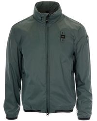 Blauer - Zip-Up Bomber Jacket - Lyst