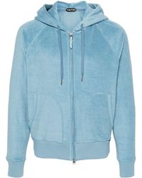 Tom Ford - Terry-cloth Cotton Hoodie - Lyst