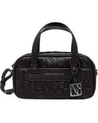 ARMANI EXCHANGE - Sac Porté Épaule À Logo Embossé - Lyst