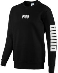 PUMA - Super Crew Sound T-Shirt - Lyst