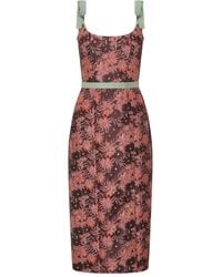 Markarian - Acacia Floral Brocade Corset Dress - Lyst