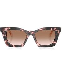 Giorgio Armani - Square-Frame Sunglasses - Lyst