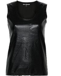 Junya Watanabe - Diamond-Pattern Tank Top - Lyst