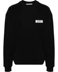 MSGM - ロゴ スウェットシャツ - Lyst