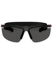 Prada Linea Rossa - シールドサングラス - Lyst