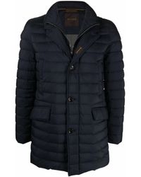 Moorer - Chaqueta acolchada con solapa de muesca - Lyst