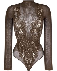Wolford - Body con pizzo - Lyst