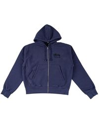 Stussy - Santa Ana Zip-Up Hoodie - Lyst