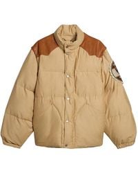 Golden Goose - Logo-Patch Padded Jacket - Lyst